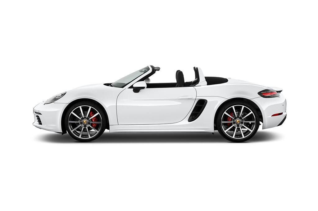 Porsche 718 Boxster (Baujahr 2017) S 2 Türen Seitenansicht