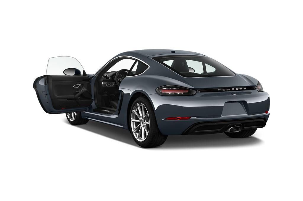 Porsche 718 Cayman (Baujahr 2017) - 3 Türen Tür geöffnet