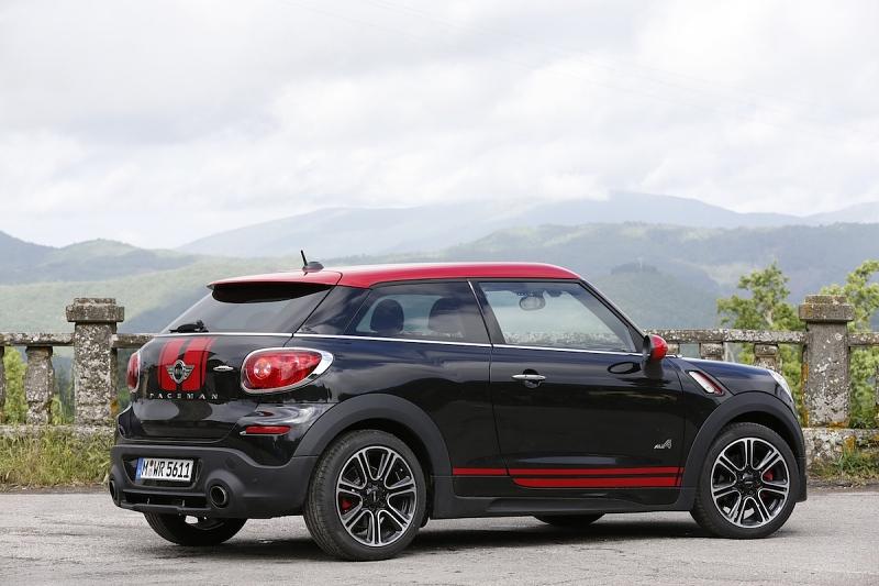 Mini Paceman John Cooper Works ist 4,12 Meter lang