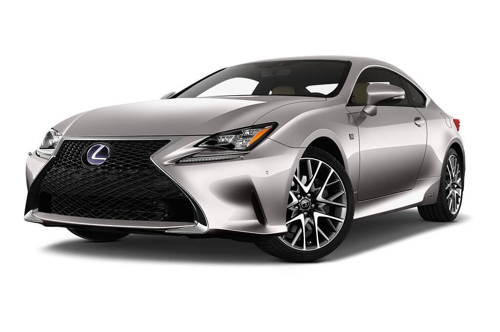 Lexus RC (Baujahr 2017) F Sport 2 Türen seitlich vorne mit Felge