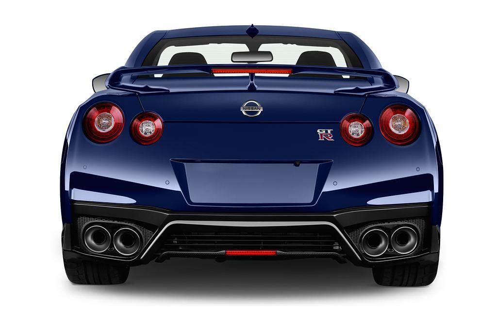 Nissan GT-R (Baujahr 2017) Black Edition 2 Türen Heckansicht