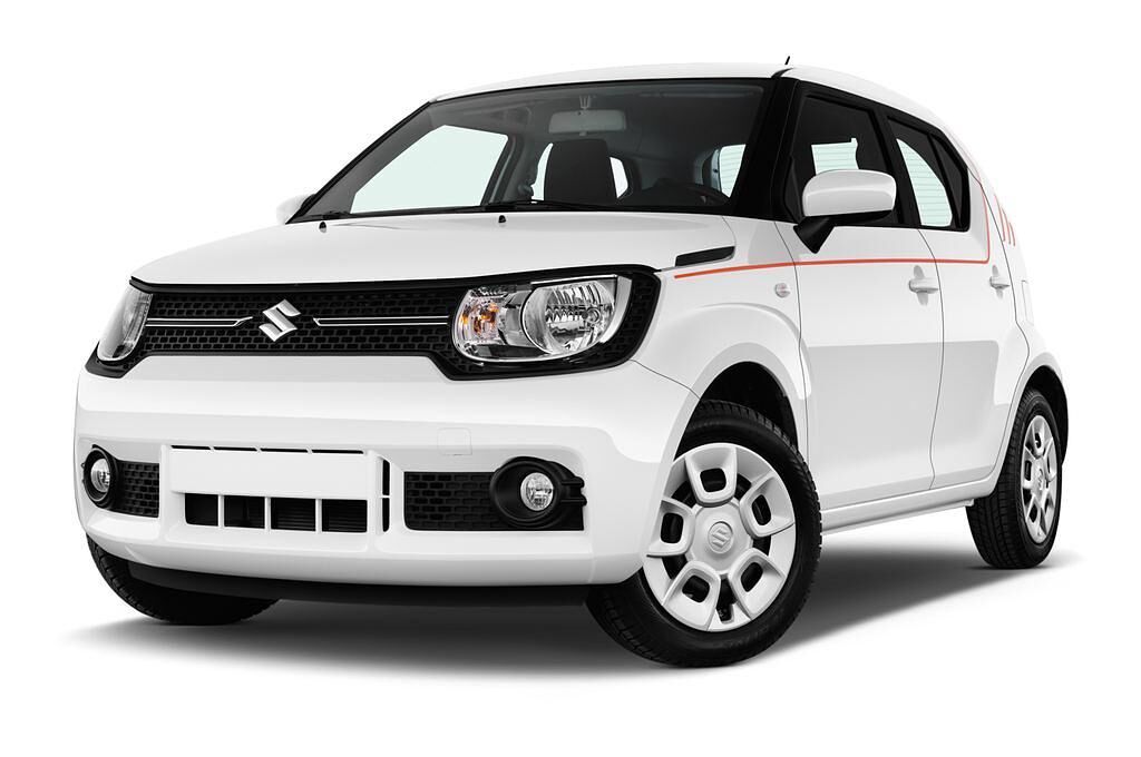 Suzuki Ignis (Baujahr 2017) Basic 5 Türen seitlich vorne mit Felge