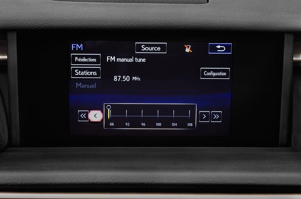 Lexus RC (Baujahr 2017) Advantage 2 Türen Radio und Infotainmentsystem