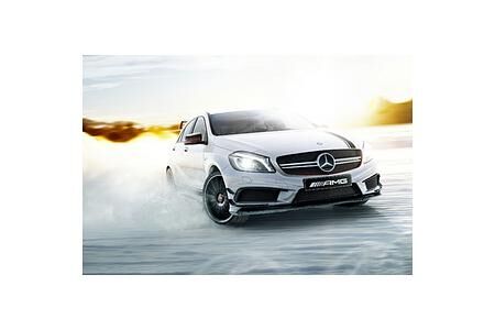 Neu in der AMG Driving Academy der A 45 AMG und CLA 45 AMG