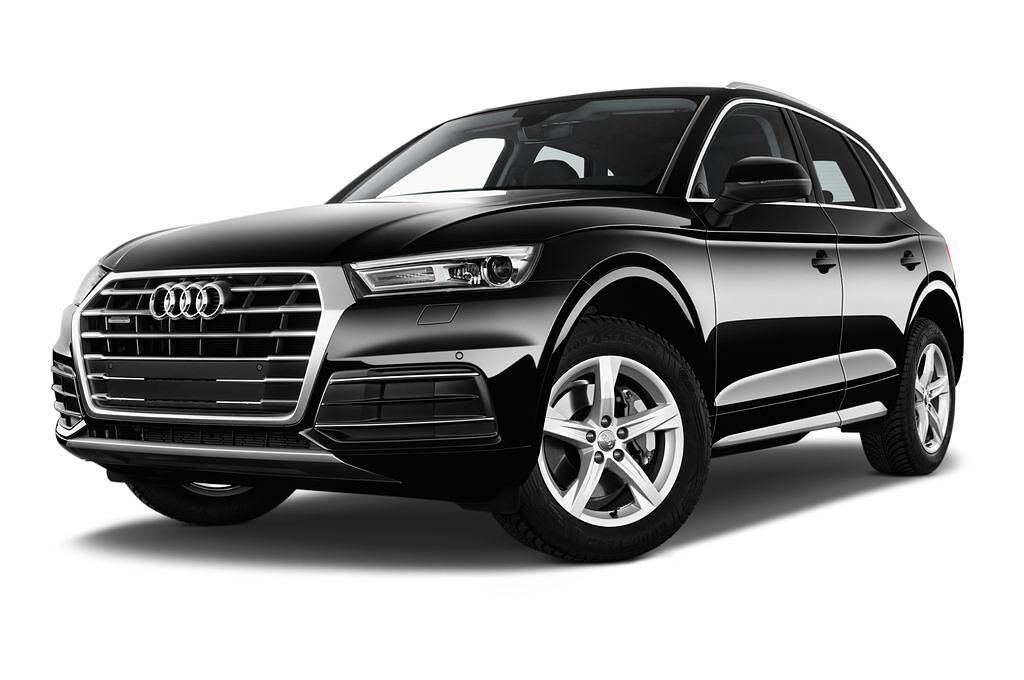 Audi Q5 (Baujahr 2017) Sport 5 Türen seitlich vorne mit Felge