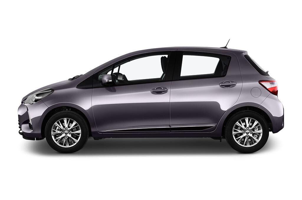 Toyota Yaris (Baujahr 2017) Launch Edition 5 Türen Seitenansicht