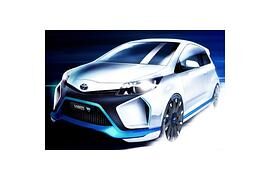 IAA 2013: Bei Toyota feiert das Yaris Hybrid R-Konzept Weltpremiere