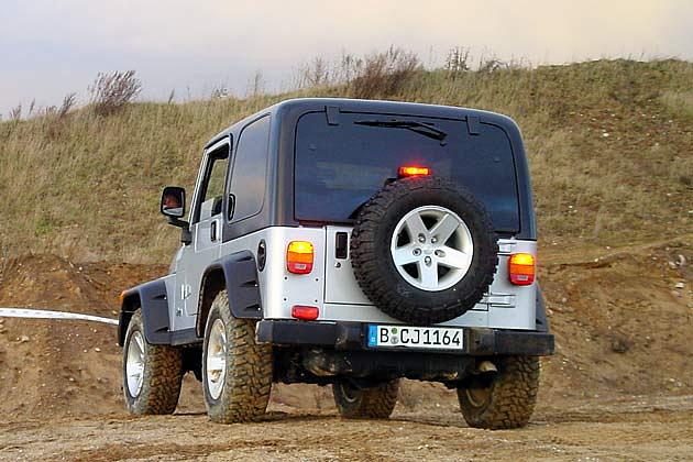 Das Hardtop gehört beim Rubicon zur Serienausstattung