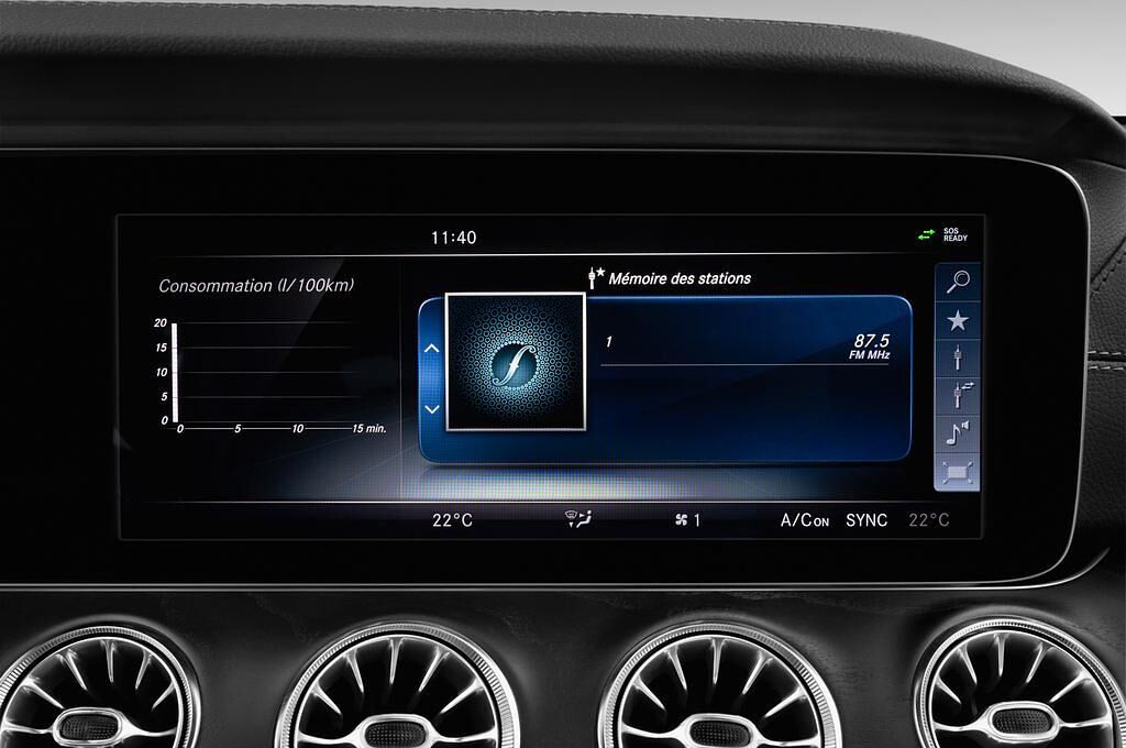 Mercedes E Class (Baujahr 2017) AMG Line 2 Türen Radio und Infotainmentsystem