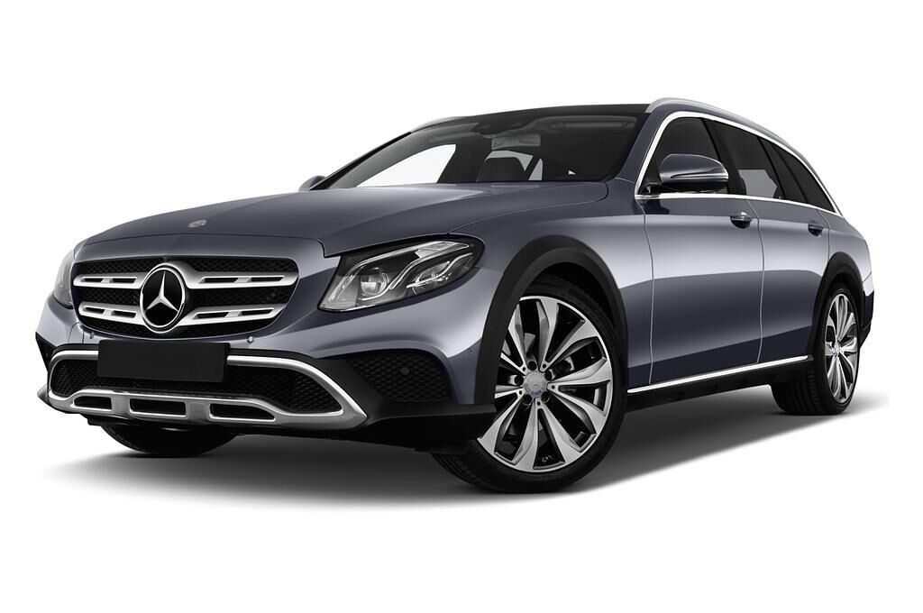 Mercedes E Class (Baujahr 2017) All-Terrain 5 Türen seitlich vorne mit Felge