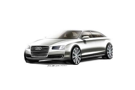 IAA 2013: Audi A8 Facelift mit neuer Matrix Lichttechnik