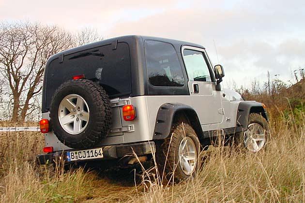 Mit eingeschalteter Getriebeuntersetzung fährt der Rubicon maximal 16 km/h