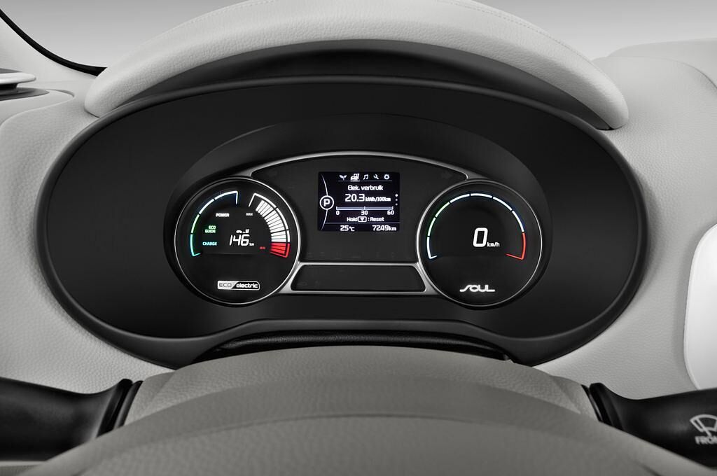 KIA Soul EV (Baujahr 2017) Play 5 Türen Tacho und Fahrerinstrumente