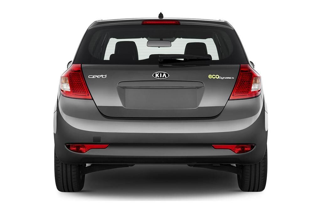 Kia cee'd (Baujahr 2011) Attract 5 Türen Heckansicht