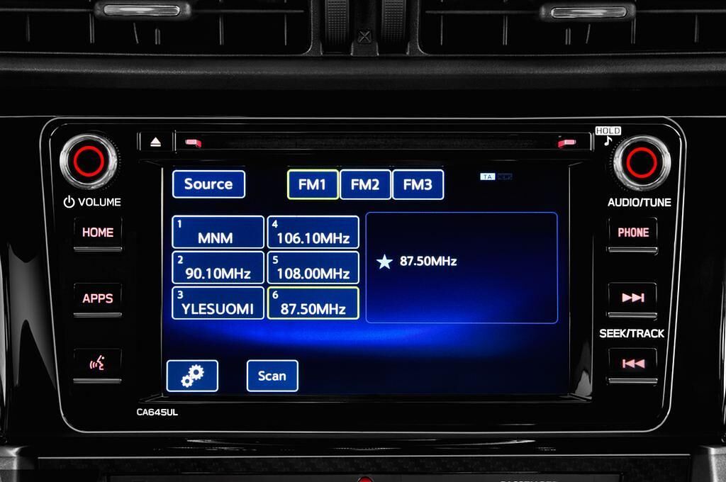 Subaru BRZ (Baujahr 2017) - 2 Türen Radio und Infotainmentsystem