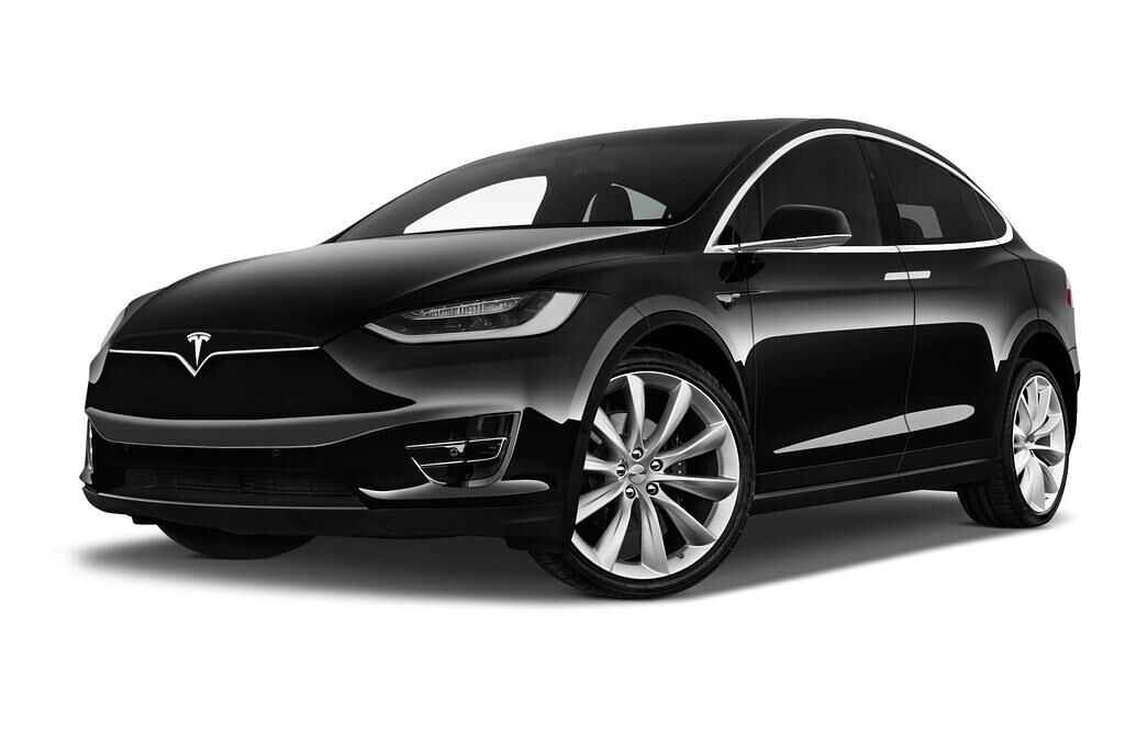 Tesla Model X (Baujahr 2017) 100D 5 Türen seitlich vorne mit Felge