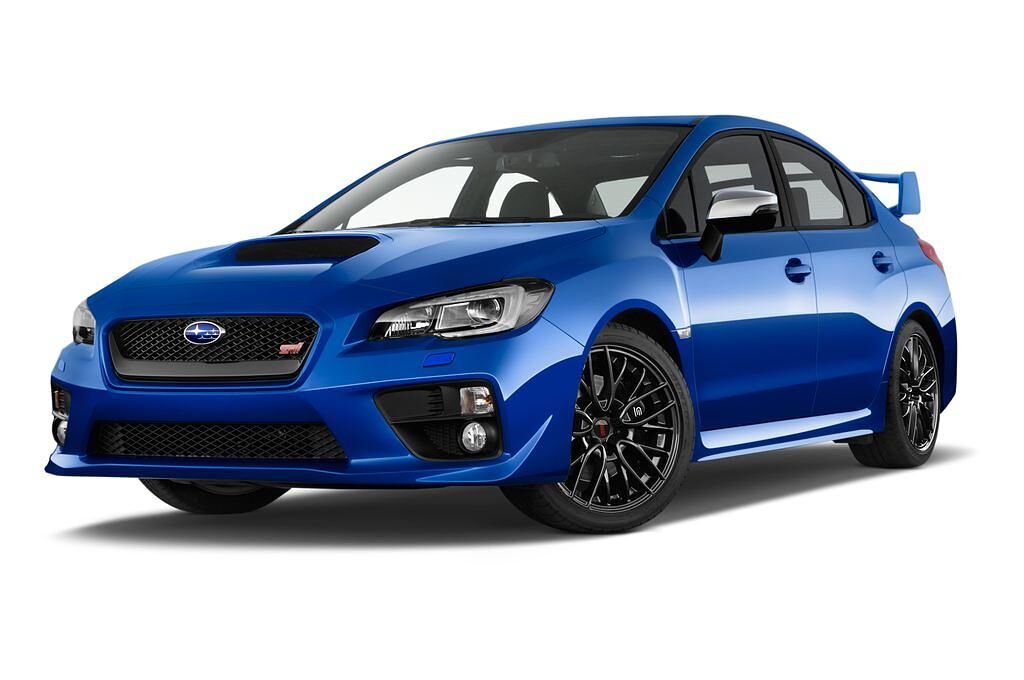 Subaru WRX STI (Baujahr 2017) Sport 4 Türen seitlich vorne mit Felge
