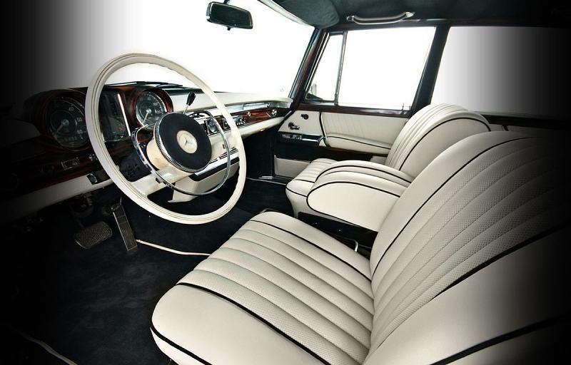 DasCockpit des Vilner Mercedes S600 ist edel