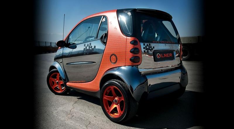Viel Chrom: der Vilner Smart Fortwo