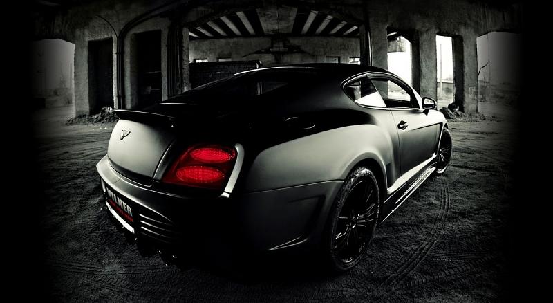 Beim Vilner Bentley Continental verwendeten die Tuner Carbonanbauteile