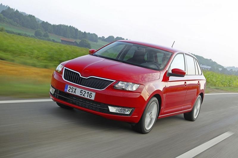 Der Skoda Rapid Spaceback wiegt rund 1.170 Kilogramm