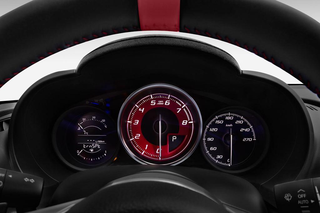 Abarth 124 Spider (Baujahr 2017) - 2 Türen Tacho und Fahrerinstrumente