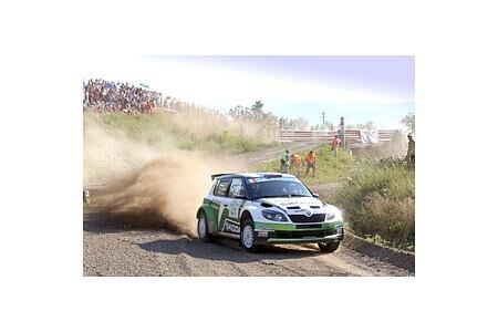 Drei Werksteams kämpfen für Skoda um den Sieg bei der Heim-Rallye