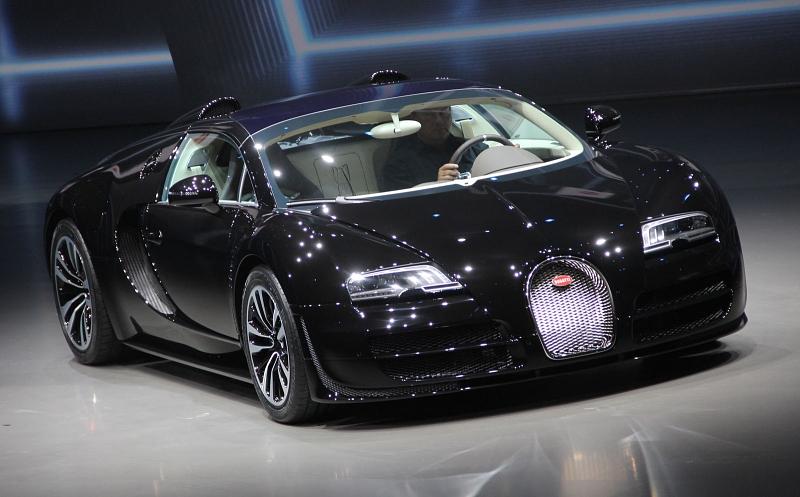 Bugatti Veyron am Vorabend der IAA