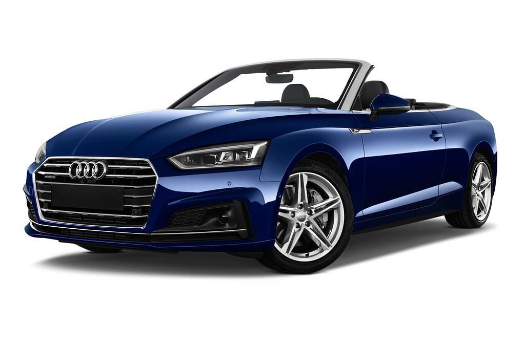 Audi A5 (Baujahr 2017) Sport 2 Türen seitlich vorne mit Felge