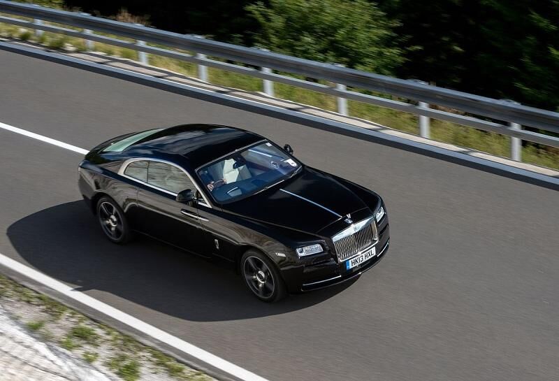 Der Wraith ist 18 Zentimeter kürzer als der Ghost