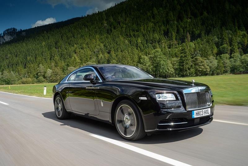 Der Rolls-Royce Wraith ist imposant