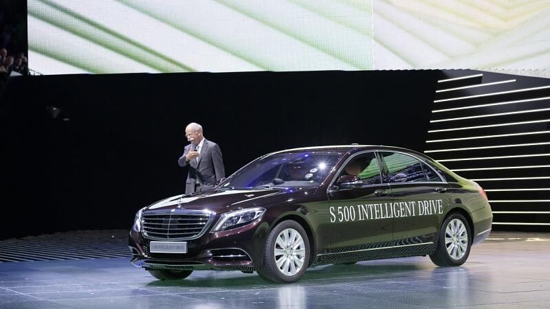 Pressekonferenz mit Daimler-Chef Dieter Zetsche