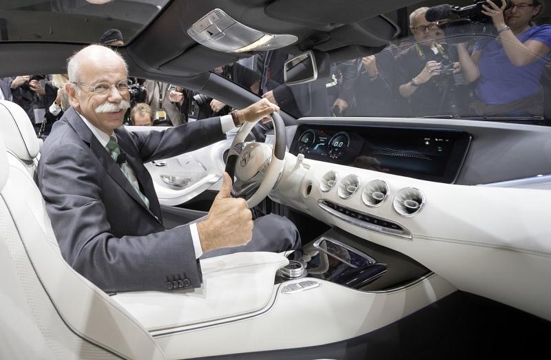Pressekonferenz mit Daimler-Chef Dieter Zetsche