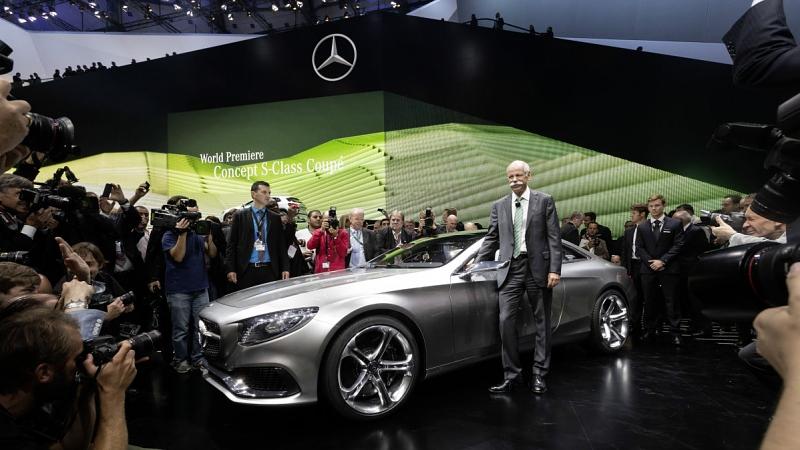 Pressekonferenz mit Daimler-Chef Dieter Zetsche