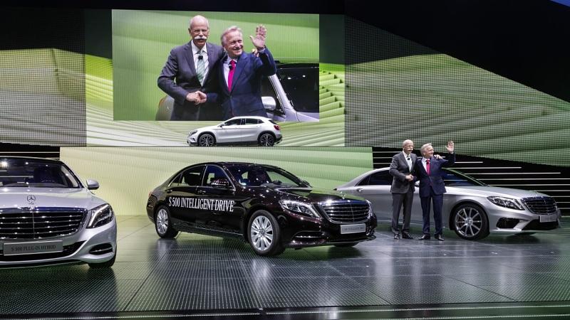 Pressekonferenz mit Daimler-Chef Dieter Zetsche