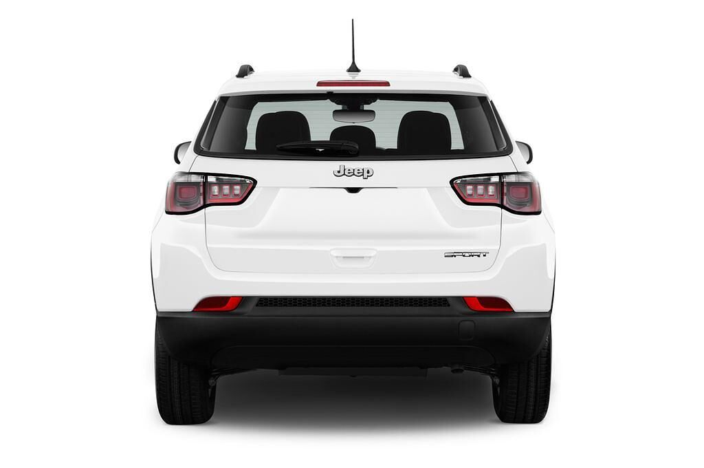 Jeep Compass (Baujahr 2017) Sport 5 Türen Heckansicht