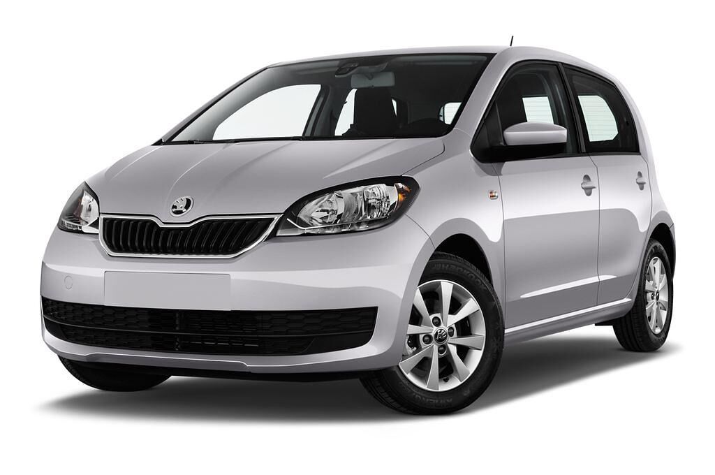 Skoda Citigo (Baujahr 2017) Ambition 5 Türen seitlich vorne mit Felge