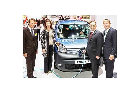 Renault hat in Europa jetzt 10.000 Einheiten seines Stromers Kangoo Z.E. abgesetzt