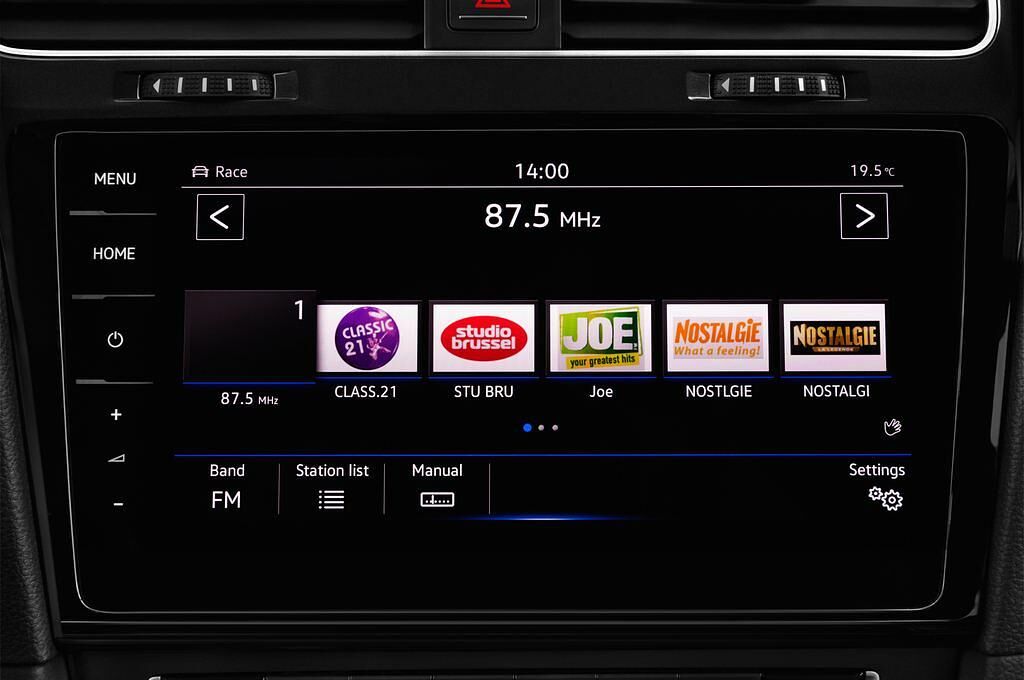 Volkswagen Golf (Baujahr 2017) R 5 Türen Radio und Infotainmentsystem
