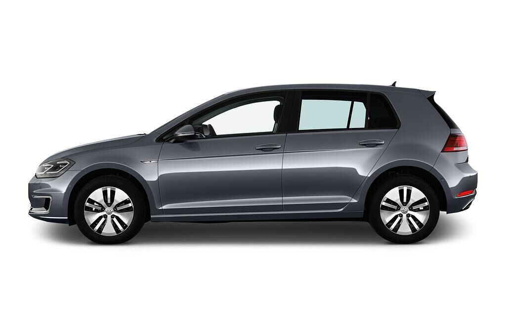 Volkswagen Golf (Baujahr 2017) e 5 Türen Seitenansicht