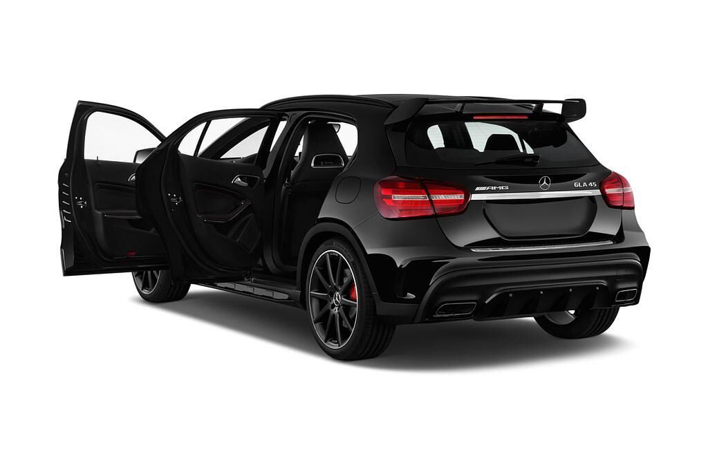 Mercedes GLA (Baujahr 2018) AMG 45 5 Türen Tür geöffnet