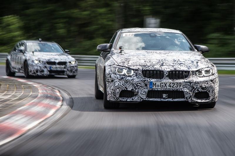 Natürlich wird der neue M auch auf der Nordschleife getestet