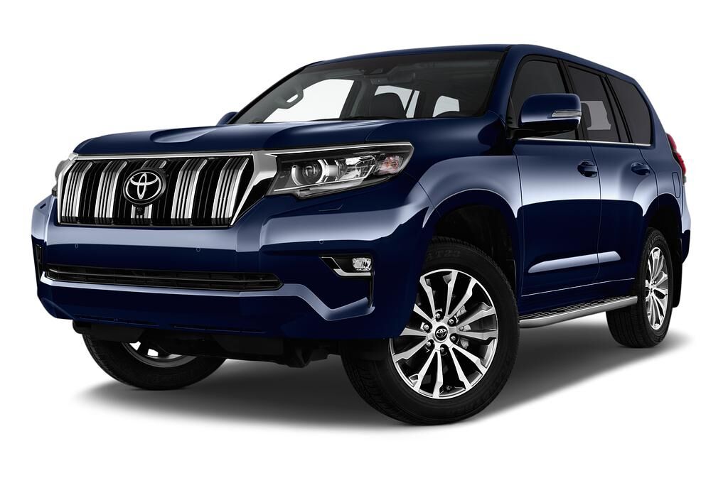 Toyota Landcruiser (Baujahr 2018) Executive 5 Türen seitlich vorne mit Felge