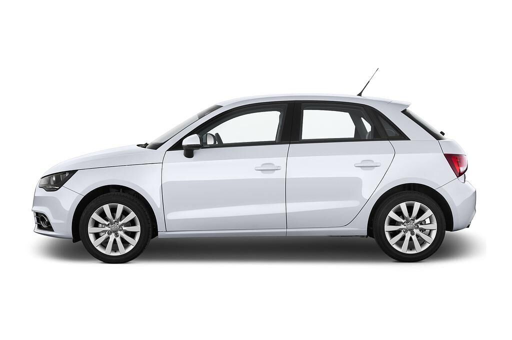 Audi A1 Sportback (Baujahr 2012) Ambition 5 Türen Seitenansicht