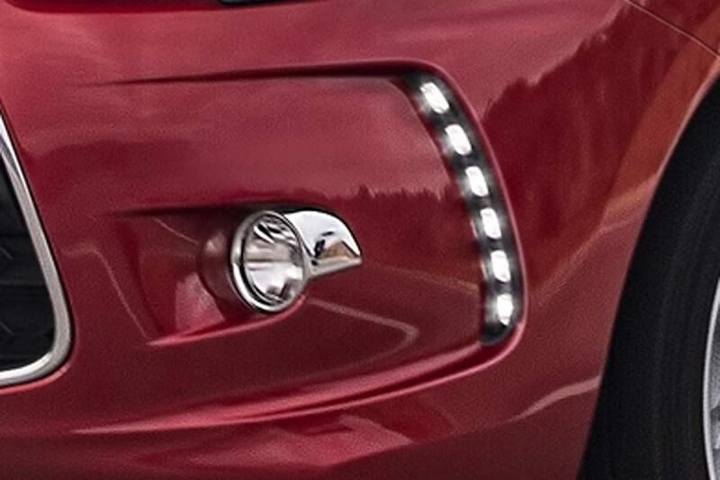 LED-Tagfahrlicht ist natürlich serienmäßig mit an Bord.