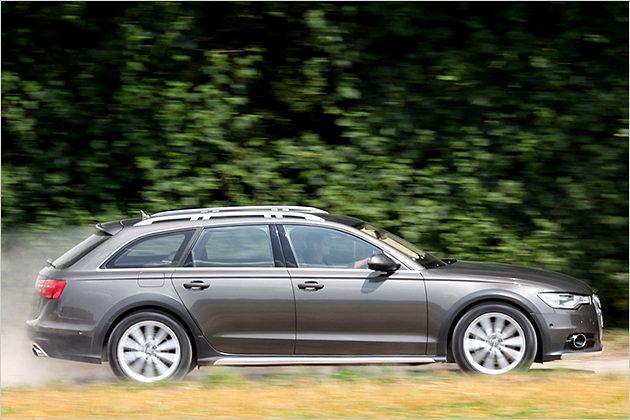 Der allroad quattro ist die robuste Ausführung des A6 Avant