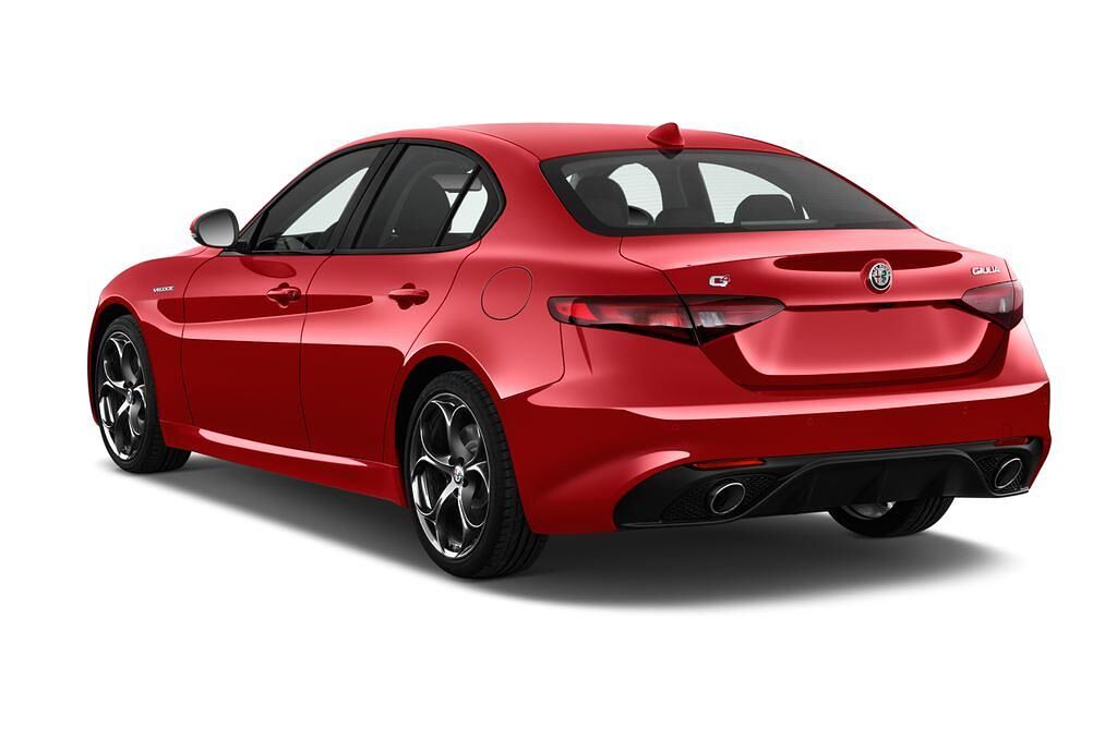 Alfa Romeo Giulia (Baujahr 2018) Veloce 4 Türen seitlich hinten