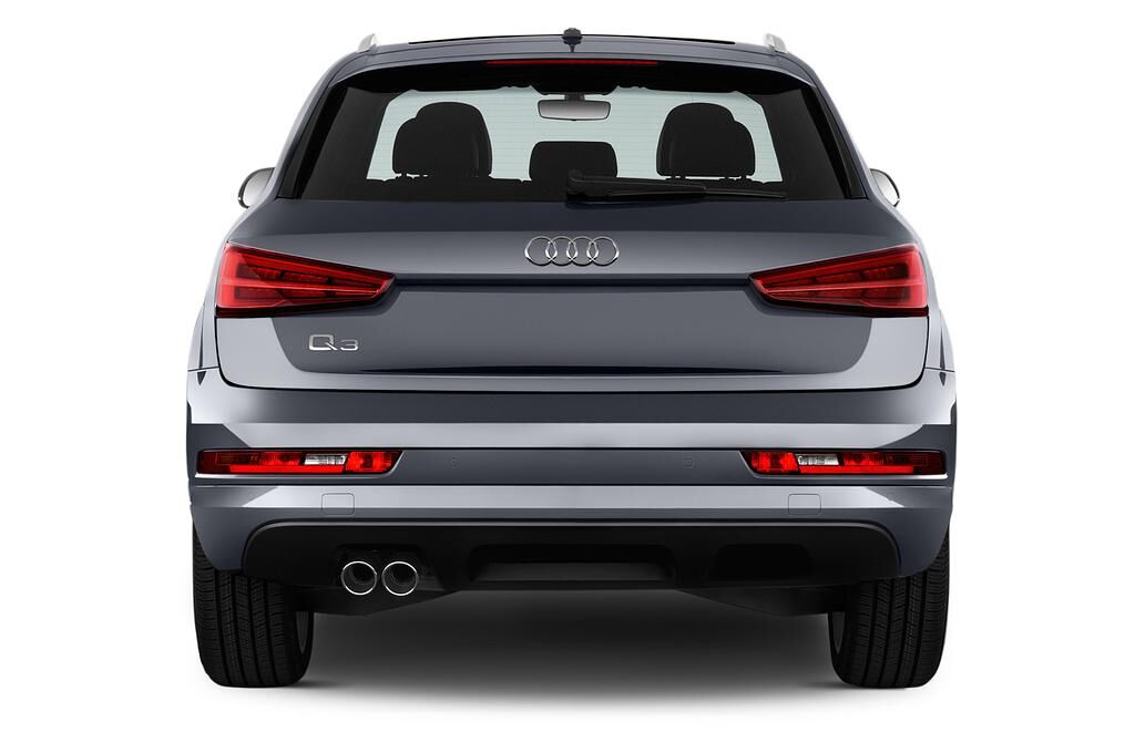 Audi Q3 (Baujahr 2018) - 5 Türen Heckansicht
