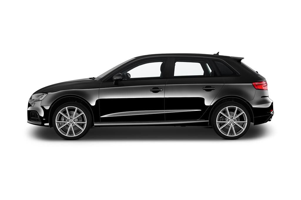 Audi S3 Sportback (Baujahr 2018) - 5 Türen Seitenansicht