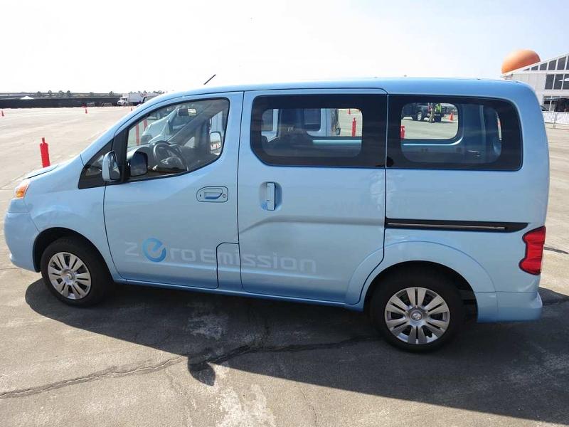Der Nissan e-NV200 hat eine Reichweite von 140 Kilometern.